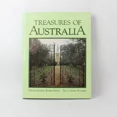 Treasures of Australia Text Cedric Flower Photos Robin Smith 1983 HC DJ 1st Ed