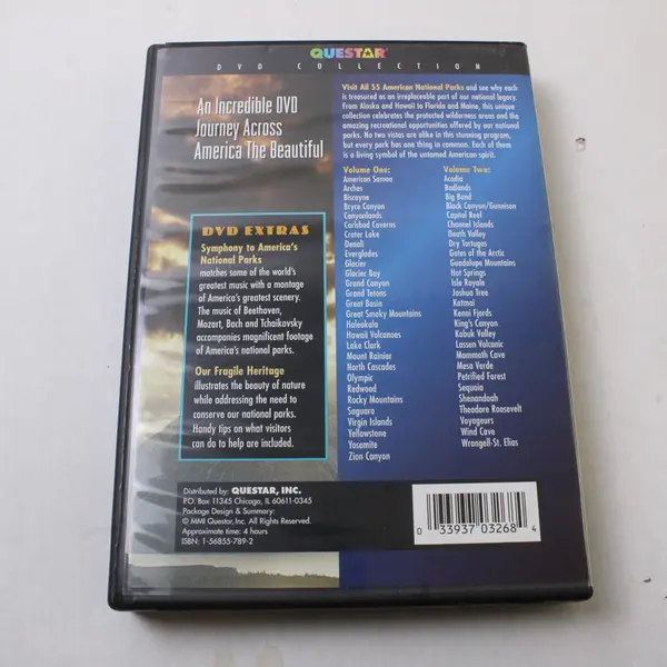America's National Parks Double DVD Set 2001