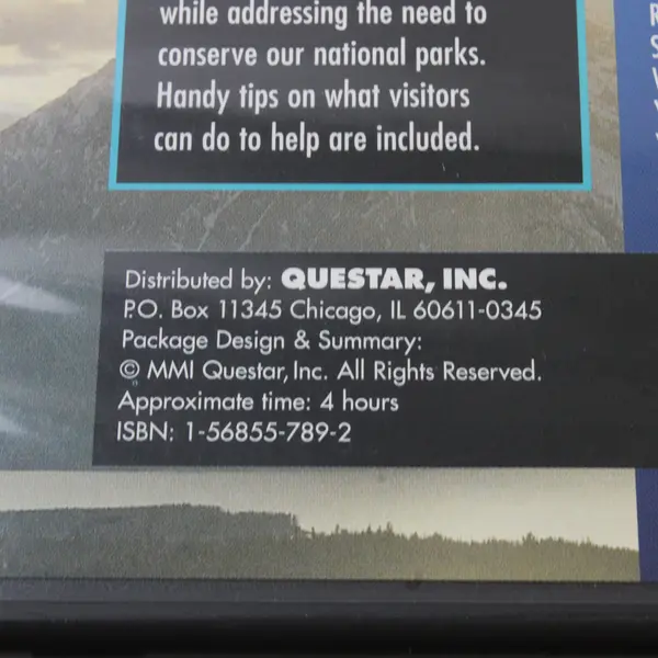 America's National Parks Double DVD Set 2001