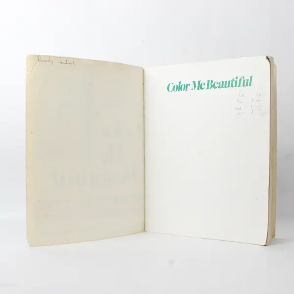 Color Me Beautiful by Carole Jackson 1981 Printing Ballantine Books Paperback