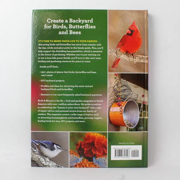 Gardening For Birds Butterflies & Bees 2018 Hardcover 1st Edition Good