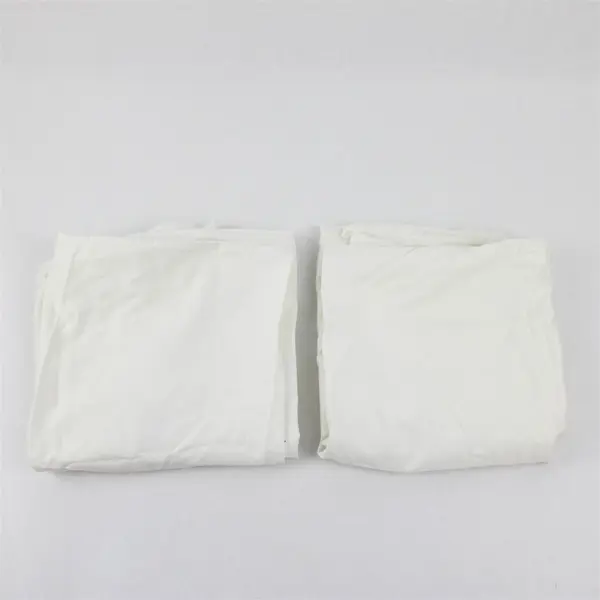 Set of 2 Kohls Luxury Collection Ivory King Size Egyptian Cotton Pillow Cases