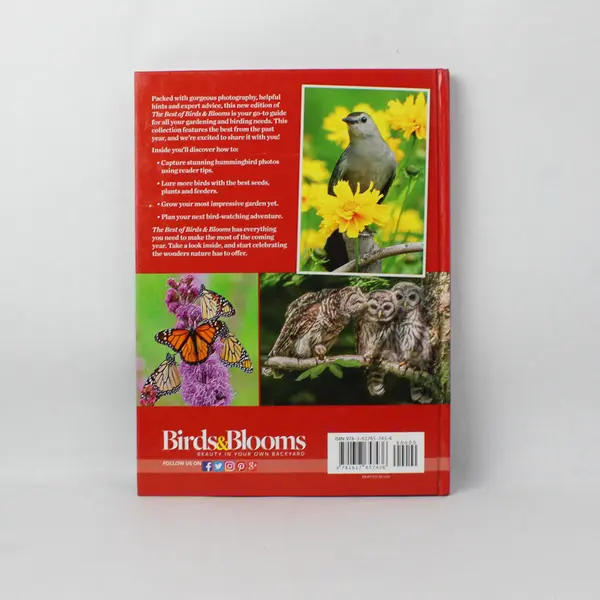 Best of Birds & Blooms 2018 Hardcover RDA Enthusiast Brands, LLC Good Condition