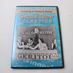 Game Show Classics-Six Timeless Shows DVD 2007