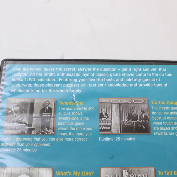 Game Show Classics-Six Timeless Shows DVD 2007