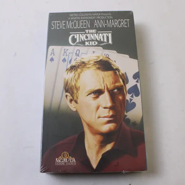 The Cincinnati Kid VHS Tape 1965 New/Sealed