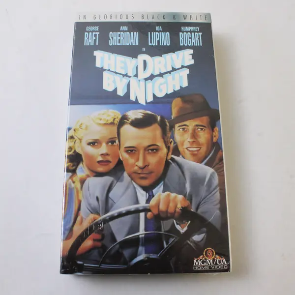 They Drive by Night B&W VHS Tape 1991 New/Sealed