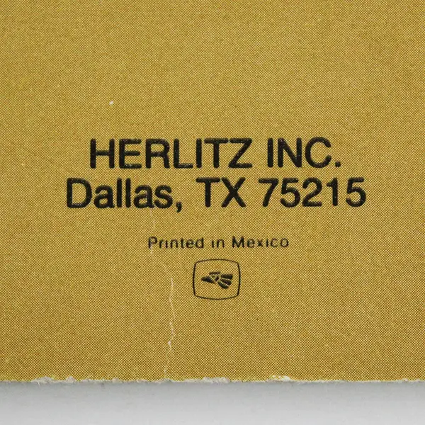 Vintage Herlitz Inc. 4 Column Analysis Pad 50 Sheets 11" X 8.5"