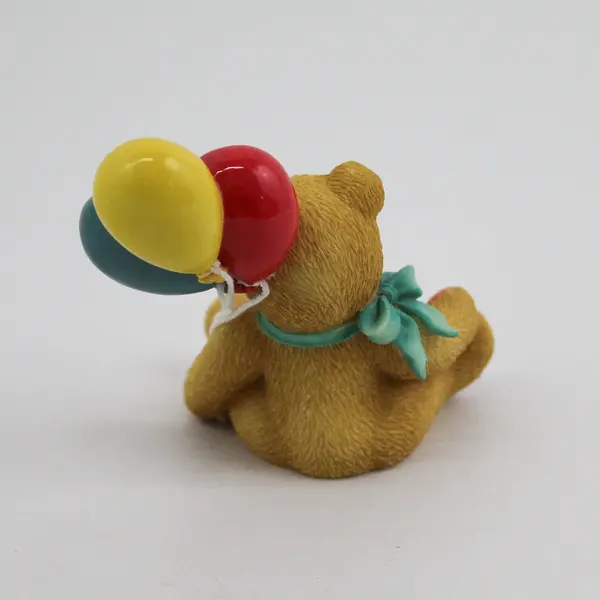 1996 Cherished Teddies Nina Beary Happy Wishes Enesco Resin Figurine with Box