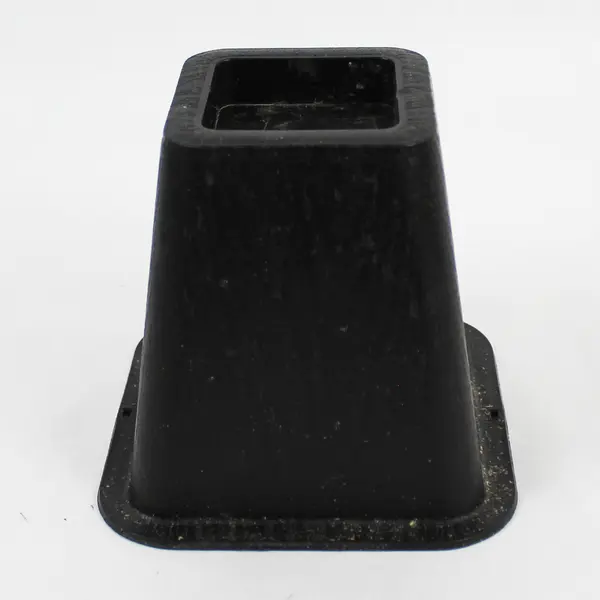 Lot of 4 Black 6" Bed Risers Furniture Lifts for Bed Frame