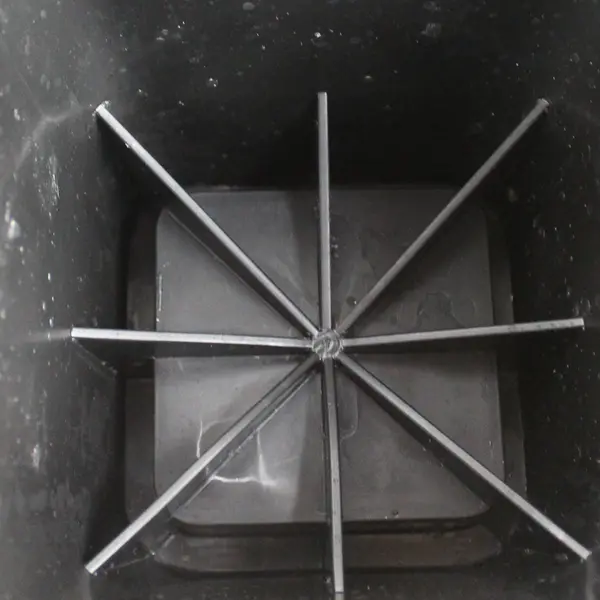 Lot of 4 Black 6" Bed Risers Furniture Lifts for Bed Frame