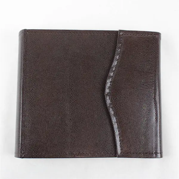 Sicura Picture Album Holder Holds 200 Photos - Leather Bound Photo Book 9"x8.5"