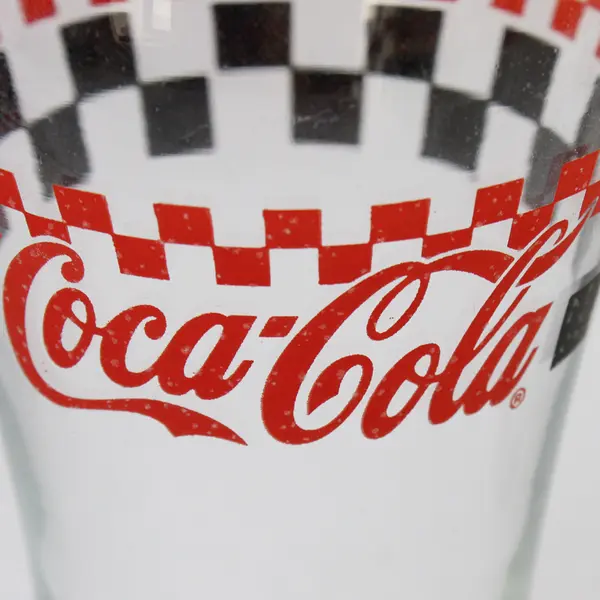 Set Of 6 Indiana Glass Coca Cola Glassware Collection Bell Soda Glasses 16 Oz