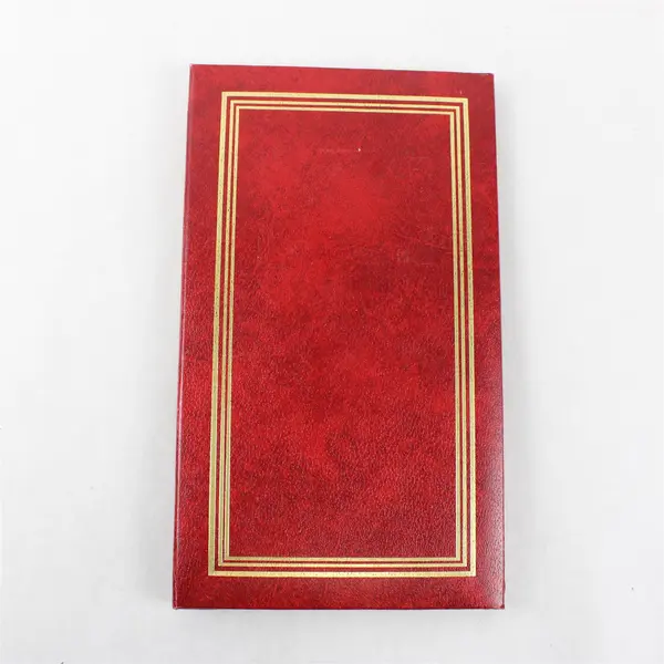 VTG Pioneer Foto Pak Album Red X-Pando Post Style Refillable Album Fits 3.5x5"