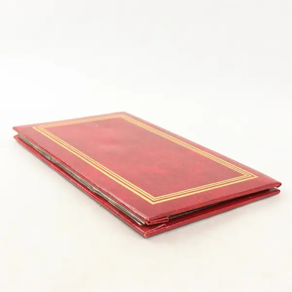 VTG Pioneer Foto Pak Album Red X-Pando Post Style Refillable Album Fits 3.5x5"