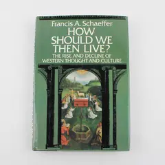 VTG How Should We Then Live? by Francis A Schaeffer 1976 HC DJ 1st Edition Good