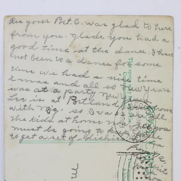 Bar Creek Falls On Rogue River Southern Oregon Colorized Litho Postcard 1909