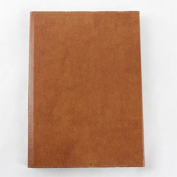 Unbranded Brown Leather Gilded Page Christian Notebook w/Jeremiah 29:11 Verse