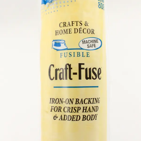 Lot of 2 Pellon 808 Craft Fuse Interfacing 15" x 4 yds - 1 New 1 Used