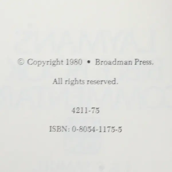 Vintage Layman's Bible Book Commentary Vol. 5 Joe O Lewis 1980 HC DJ 1st Ed Good