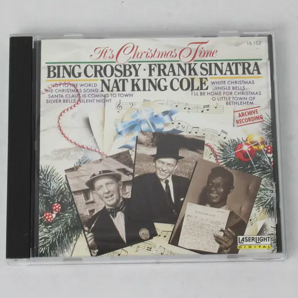 It's Christmas Time Sinatra, Crosby, Cole CD, 1992, #15152