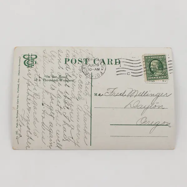 Yachting On Willamette River Oregon Color Litho Postcard 1910 Sailboat