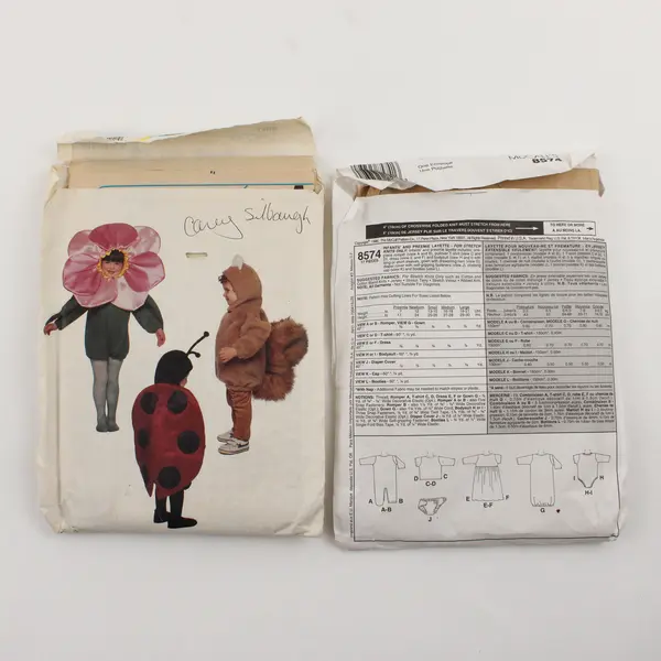 Lot of 2 McCall's Children's Sewing Patterns 8574 & 4459 Med 3-4