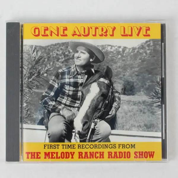 Gene Autry Live First Time Recordings from Melody Ranch Radio Show CD 1991, GAK 