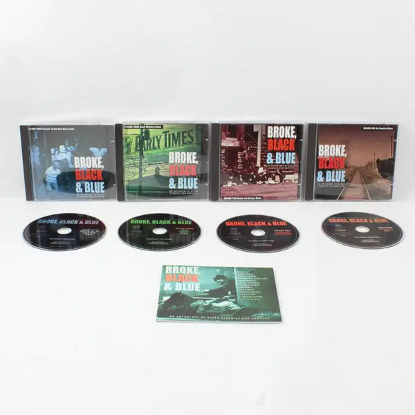 Broke, Black & Blue 4 CD Set w/Booklet, Various 1999