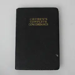 Vintage Cruden's Complete Concordance Alexander Cruden 1930 Soft Cover 