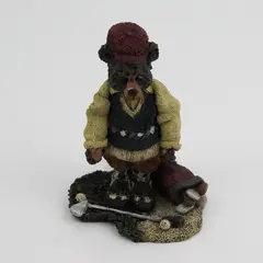 1997 Shelly Bears & Co.L.E. Heartfelt Collectibles “Frustrated Golfer” Figurine
