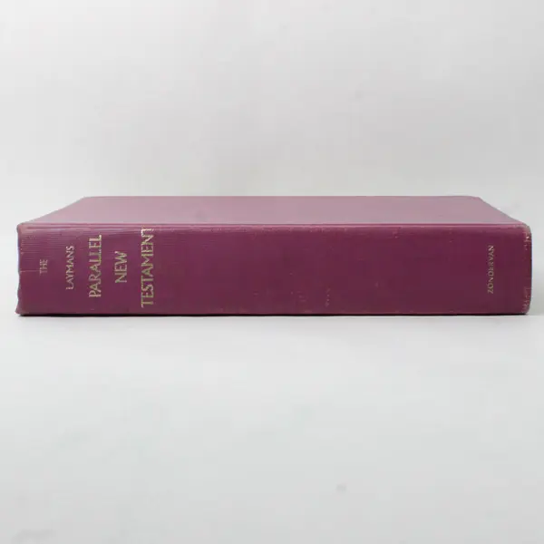 Vintage The Layman's Parallel New Testament 1970 Hardcover Various Authors No DJ