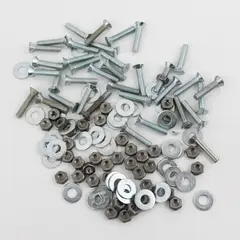 Lot of Screws Nuts Washers Mixed Assortment Used Hardware DIY Repair