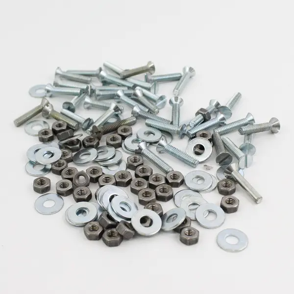 Lot of Screws Nuts Washers Mixed Assortment Used Hardware DIY Repair