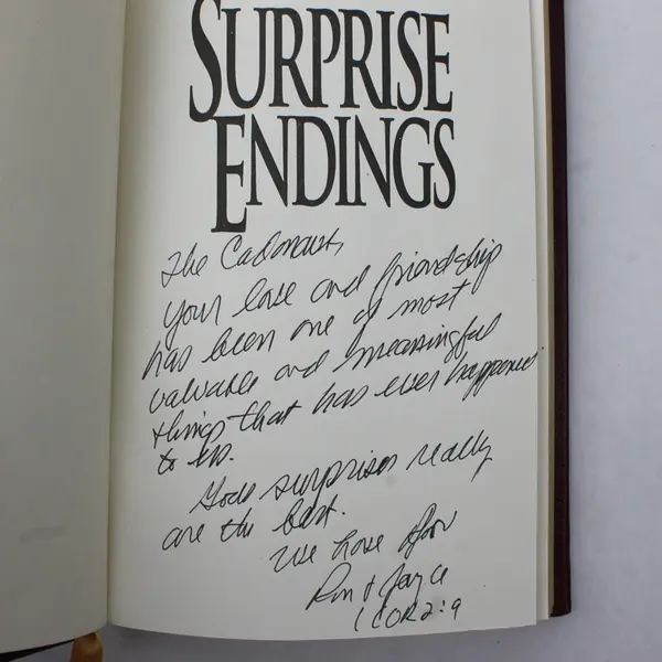 Vintage Surprise Endings by Ron Mehl 1993 Hardcover First Edition Good Condition