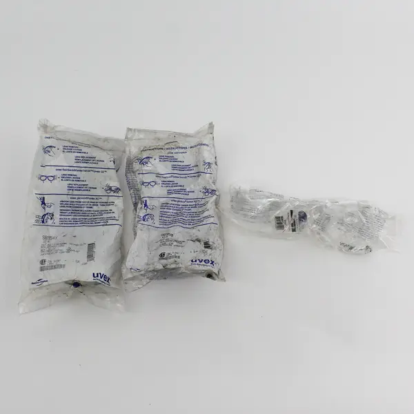 Lot of 3 Safety Glasses Replacement Lenses New Unused in Packaging