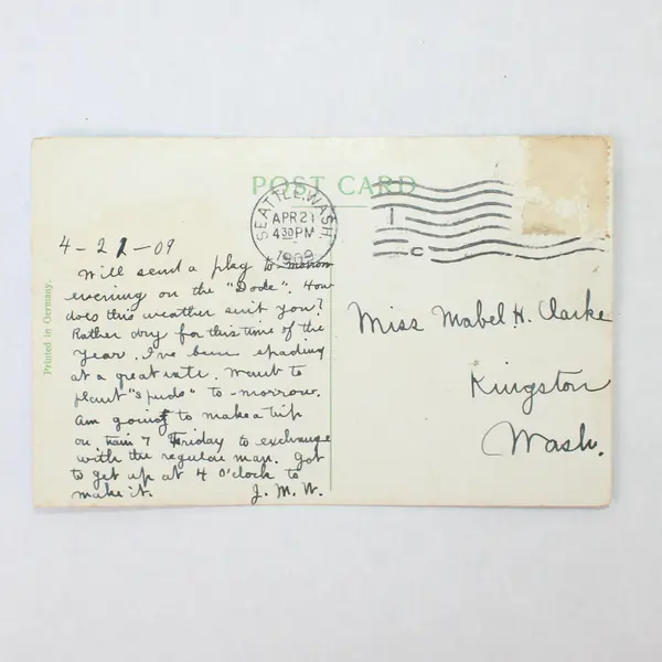 Lot Of 2 Pillars Of Hercules Columbia River Oregon Color Litho Postcards 1909