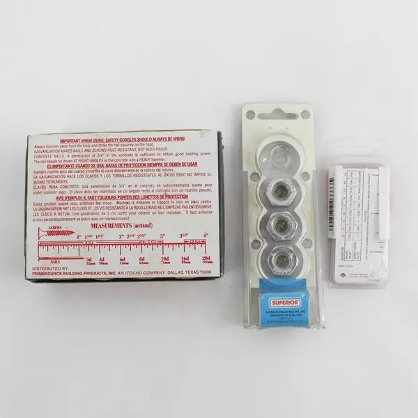 Mixed Lot of Screws & Nuts Black Drywall Sheet Metal Wheel Nuts Used