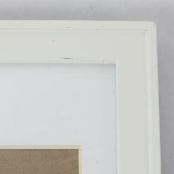Threshold White Wooden Sectional Photo Frame Holds x 3 (2.8"x2.8" size)