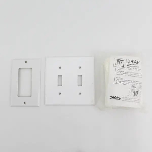 Mixed Lot of Light Switches & Assorted Toggle Switch Parts, Used