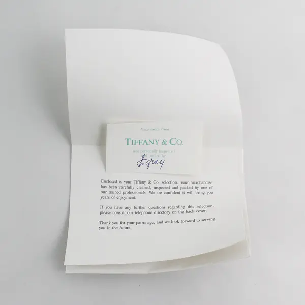 Tiffany & Co Sinatra 9" Porcelain Vase Portugal