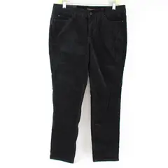 NWT Ann Taylor Women's 12 Petite Black Velvet Modern Fit Skinny Jeans