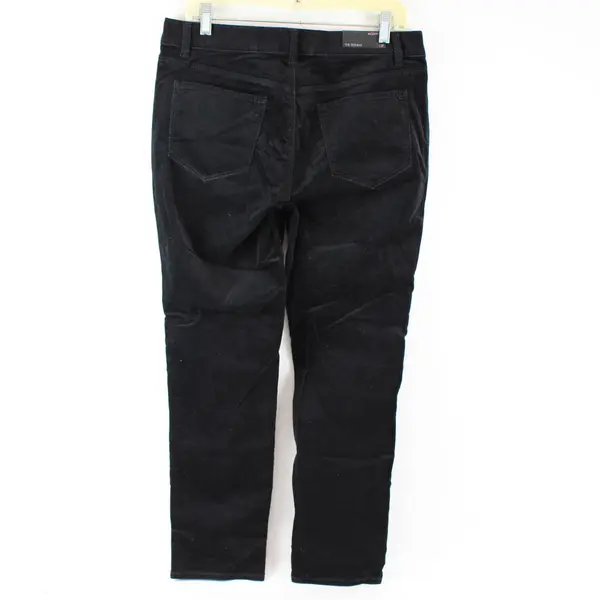 NWT Ann Taylor Women's 12 Petite Black Velvet Modern Fit Skinny Jeans