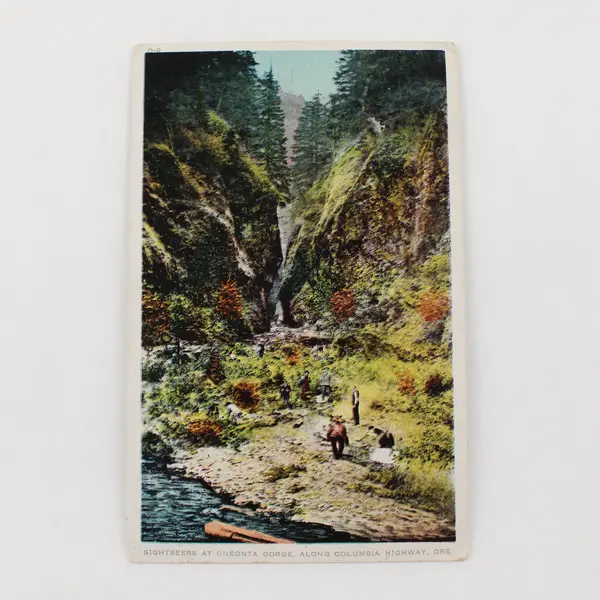 Lot Of 3 Columbia Gorge Oregon Waterfall Postcards Multnomah Eagle Creek Oneonta