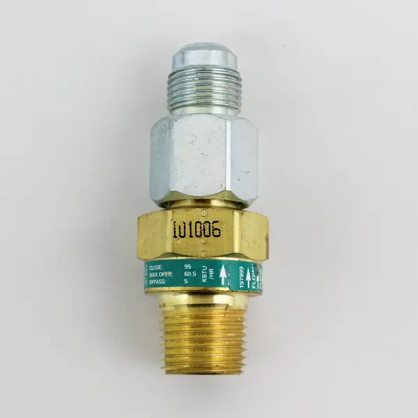 New Brass Excess Flow Valve Adapter for Natural Gas Series 1540 Inline