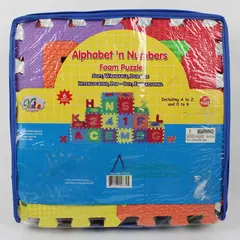New Verdes Toys Alphabet 'N Numbers Foam Puzzle Preschool Learning Mat