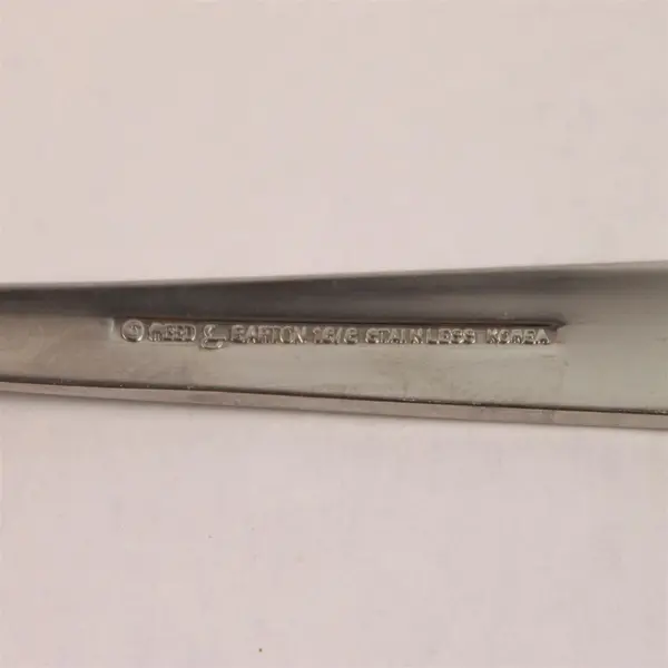 Lot Of 2 Reed & Barton Fanfare (Stainless) Flatware Cold Meat Serving Fork 8.75"