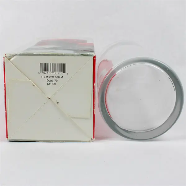 Rasmussen Import Glass Cylinder Candle Holder 9.5" Clear Pillar Vase