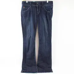 Hudson Women's 28 Dark Wash Low Rise Boot Cut Denim Jeans Y2K