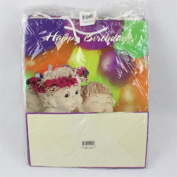 Lot of 9 Colorful Happy Birthday Gift Bags